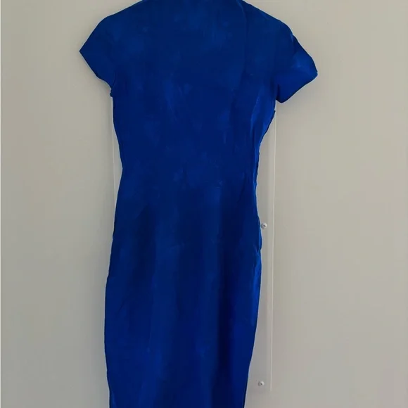 60s Vintage Chinese Qipao silk dress NWT handmade in Hong Kong - Picture 9 of 9